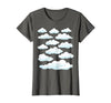 White Clouds Graphs White Clouds T-Shirt - size chart