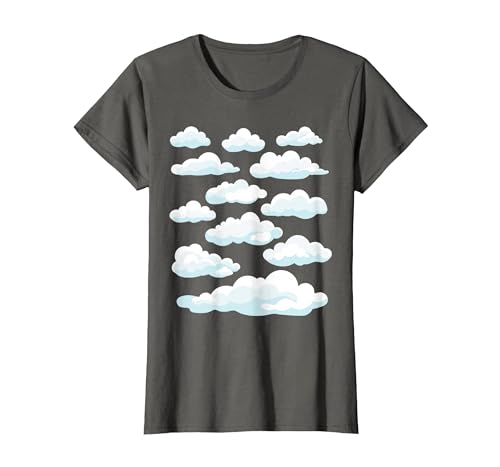 White Clouds Graphs White Clouds T-Shirt - size chart