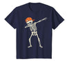 Funny Halloween Tees for Men Women Kids. Halloween Shirts Cool Teen Boys Skeleton Dab Mens Halloween T-Shirt - size chart