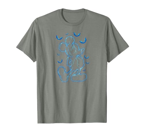 Disney - Mickey Lightning Halloween T-Shirt - size chart