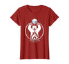 Mademark Polar Bear Throws Ice Into Fire Funny Design T-Shirt - size chart
