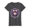 Mademark Women's Cute Vampire Girl Halloween Graphic Design T-Shirt - size chart