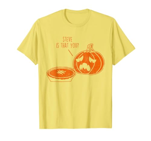 Steve is that You? Funny Cute Halloween T-Shirt - size chart