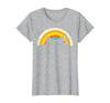 Cat Shirts For Women Men Girls Kids Kitten Gifts Peeping Black Cat Rainbow Vintage Halloween Men Women Kids T-Shirt - size