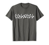 Cow Pattern Print Family Matching Birthday Shirts Cow Grandpa Birthday Family Matching Fathers Day Boy Girl T-Shirt - size