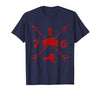 Vacation & Gift Buffalo New York by Addi Buffalo New York NY | Area Code 716 T-Shirt - size chart