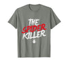 Moito Creepy Spiders Halloween Shirt Creepy Spiders Halloween Shirt Trick Treat Cobweb Killer Boo T-Shirt - size chart