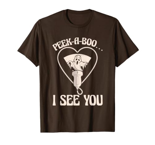 Ultrasound Tech Halloween Spooky Sonographer Gift Ultrasound Tech Xray Technician Spooky Sonographer Halloween T-Shirt -