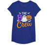 Halloween Tees for Women Men Kids Spooky Squad Boo Ghost Crew Team Halloween Boys Girls Kids T-Shirt - size chart