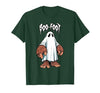 Spooky Bigfoot Sasquatch Ghost Halloween Humor Fun Boo Foot Bigfoot Ghost Sasquatch Halloween Funny Humor T-Shirt - size