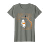 Halloween Ghost Swing Reading Vintage Ghost Swing Reading Book Swinging Halloween Costume T-Shirt - size chart