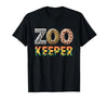 Zoo Keeper Costume Adult Party Safari Zookeeper Zoo Keeper Costume Adult Halloween Party Safari Zookeeper T-Shirt - size
