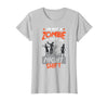 The Shift Worker - Night Shift Worker Design Night Shift Worker Halloween Funny Pun T-Shirt - size chart