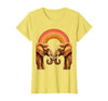 Mademark Be Kind Elephant Gentle Touch Illustration T-Shirt - Women - size chart