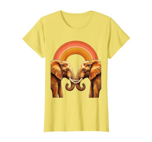 Mademark Be Kind Elephant Gentle Touch Illustration T-Shirt - Women - size chart