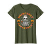 Halloween Nurse Shirts For Women Scrub Costumes Emergency Department Funny Halloween ER Nurse Women Men T-Shirt - size chart