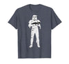 Star Wars Halloween Stormtrooper Mummy Wraps T-Shirt - size chart