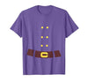 Dwarf Elf Halloween Costume Dwarf Costume Last Minute Halloween Costume T-Shirt - size chart