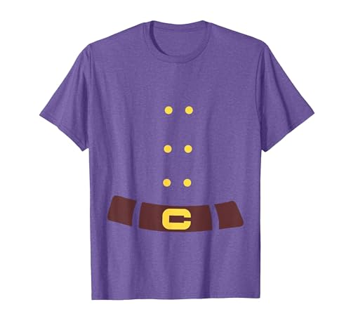 Dwarf Elf Halloween Costume Dwarf Costume Last Minute Halloween Costume T-Shirt - size chart