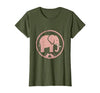 Mademark Be Kind Elephant and Mouse Gentle Touch Design T-Shirt - Women - size chart