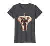 Mademark Trunks Up Always Elephant Graphic Design T-Shirt - Women - size chart