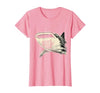 Mademark Ocean's Friendliest Giant Whale Shark Design T-Shirt - size chart
