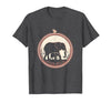 Mademark Mama Elephant Silhouette Mother and Baby Design T-Shirt - Men - size chart