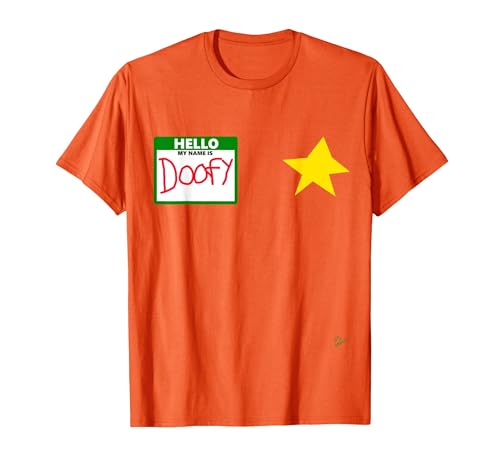 halloween costumes by Jean Olivier Funny Halloween Officer tee - doofy Costume Halloween T-Shirt - size chart