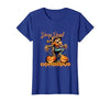 Evil Hot Wife Girlfriend Fiance Halloween Gift Tee Drop Dead Gorgeous Retro Vintage Pin-Up Scarecrow Halloween T-Shirt -