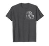 MyAnimal - Your Favourite Animal Wear Lion Head - Cool Portrait of a Proud Lion on Chest T-Shirt - size chart