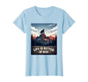 Mademark Life Is Better Up High Monkey Design T-Shirt - Women - size chart