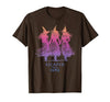 Escaped Since 1692 Halloween Escaped Since 1692 Funny Witch Halloween Design T-Shirt - size chart
