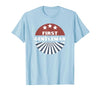 Click for Madam President & 1st Gentleman Costumes Couples Halloween Costume - First Gentleman T-Shirt - size chart