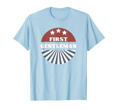 Click for Madam President & 1st Gentleman Costumes Couples Halloween Costume - First Gentleman T-Shirt - size chart