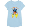 Disney Stitch Scar Costume I Promise I Don't Bite Halloween T-Shirt - size chart