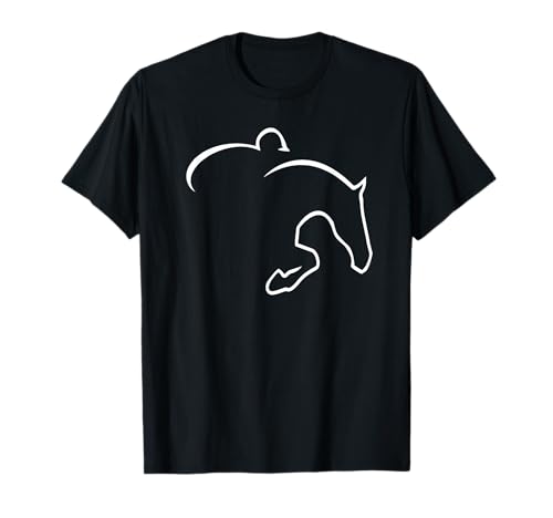 Hunter Jumper Designs Hunter Jumper T-Shirt, Men, Black, Small - size chart