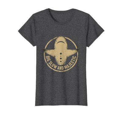 Big Slow and Majestic Whale Shark Design T-Shirt