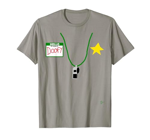 halloween costumes by Jean Olivier Funny Halloween Officer tee - doofy Costume Halloween T-Shirt - size chart