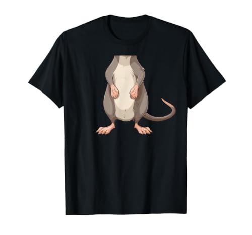Mouse Headless Halloween Clothing Co. Funny Mouse Headless Rat Body Last Minute Halloween T-Shirt - size chart