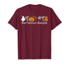Behavior Analyst Halloween ABA Ghost Boo-havior Boo-Havior Analyst Pumpkin Ghost ABA Therapist Halloween T-Shirt - size chart