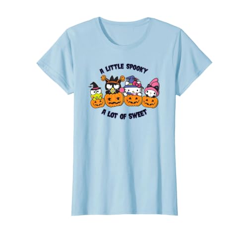 SANRIO Hello Kitty and Friends Halloween A Little Spooky T-Shirt - size chart