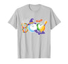 Bowling Boo Creepy Halloween Costume Pumpkin Bowling Lover T-Shirt - size chart