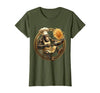Mademark Funny Monkey Chef Flipping Pancakes Graphic Tee T-Shirt - Women - size chart