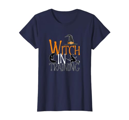 Witch In Training - Halloween Spooky Magic Gift Witch in Training - Magic Lover Halloween Season Witch T-Shirt - size chart