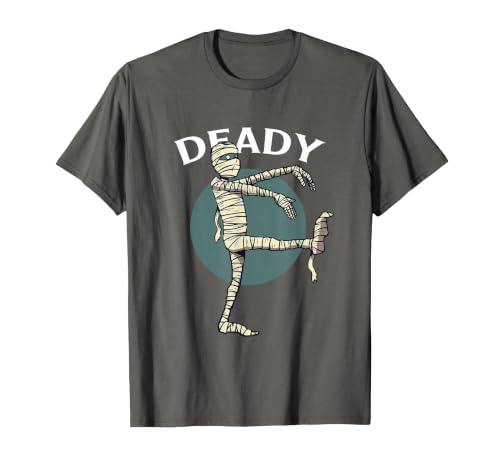 Mummy Deady Matching Halloween costume Mummy Deady Matching Mom Dad Halloween Funny Couples T-Shirt - size chart