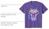 Kpop Demon Hunters Halloween Derpy Save The Date Invitation T-Shirt - size chart