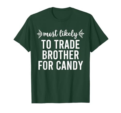 Costume Crew Most Likely To Halloween Shirts Group Most Likely to Halloween Matching Family Pajamas Funny Group T-Shirt -