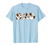 Cow Print For Family Matching Outfits DAD Cow Brown White Animal Print, Cow Pattern Farmer DAD T-Shirt - size chart