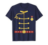 Halloween Costume Tees Prince Charming Shirt Halloween Royalty Costume T-Shirt - size chart