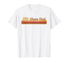 Showing Cattle T-Shirts And Apparel Show Dad - Fun Distressed Look for Showing Pigs T-Shirt - size chart